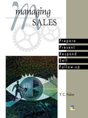 cover image of Managing Sales